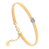 Armband Marcello Pane Dame Cashmere in Silber BRLC 008